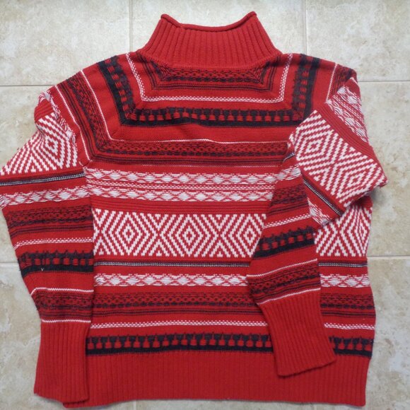 CHAPS Mock Turtleneck Knit Sweater - Picture 8 of 10